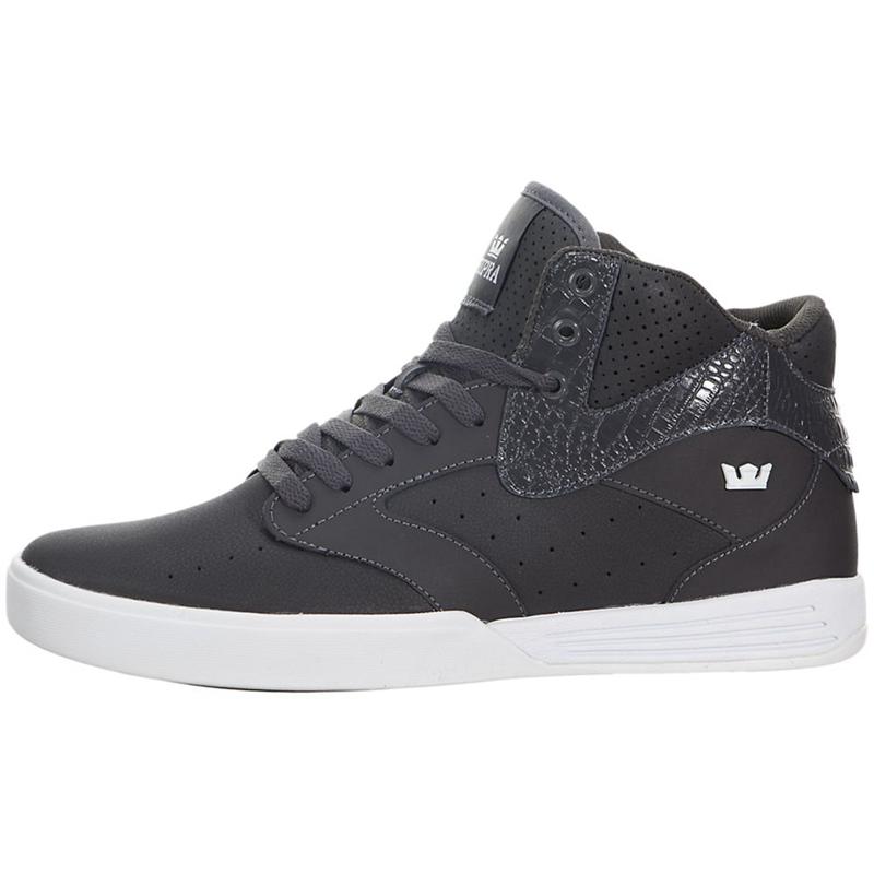 Supra KHAN Skateschuhe Damen Grau Sale DSGPW1490